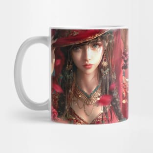 Red Gold Mug